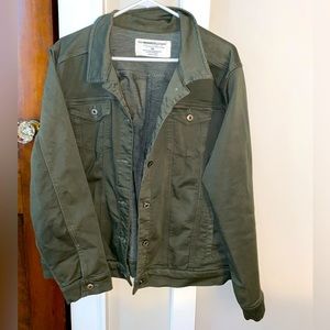 Olive green jacket